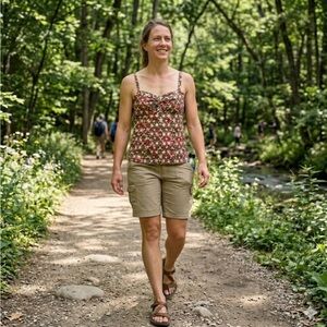 ✨ RARE Y2K Patagonia Summertime Tank 8 ✨ Archival Hemp/Cotton Ikat Boho